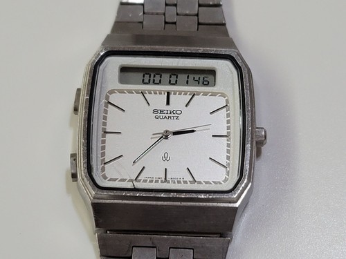 Seiko 1980 analog digital - analog,
