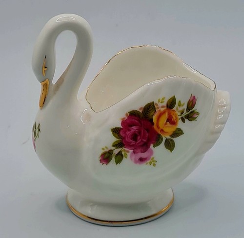 Vintage swan vase fine - swan,
