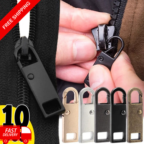 10pcs universal metal zipper - metal,