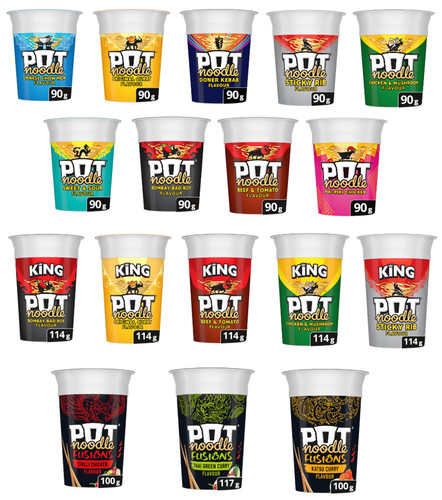 Pot noodle 90g 114g - pot, |