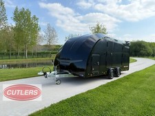 Brian James Race Sport 341-5020 Enclosed Car Trailer 5.0m x 2.0m BRAND NEW Black