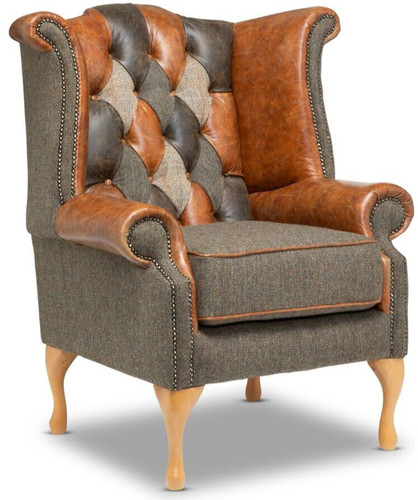Pair chesterfield highback - pair,