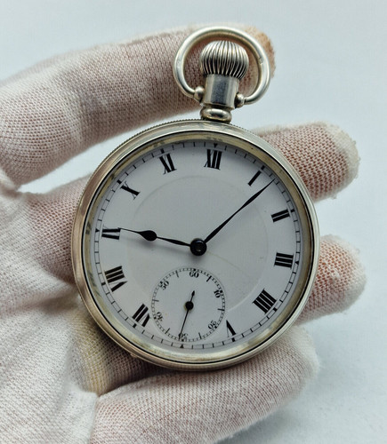 Antique solid silver fusee - antique,