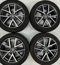 Genuine Volkswagen Touareg 20” Braga Alloy Wheels And Premium Tyres 6mm DCut