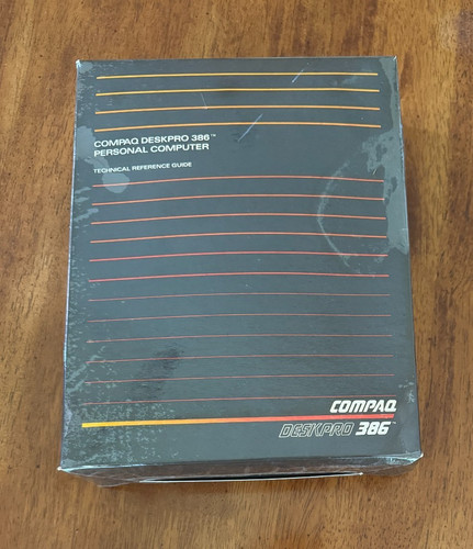 Compaq deskpro 386 - deskpro, technical