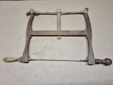 Antique 11 Inch Wood Bow Saw