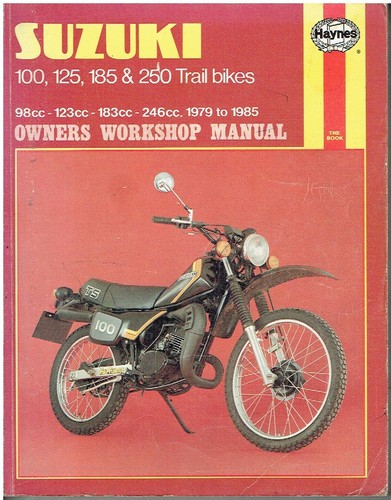 Suzuki ts100er ts100 - ts100, ts125er