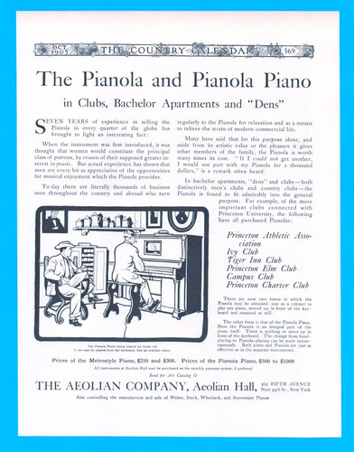 Pianola piano aeolian company - pianola,