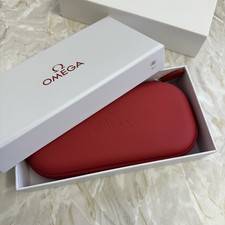 GENUINE OMEGA RED WATCH BOX /