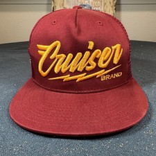 Cruiser Brand Red Mesh Trucker