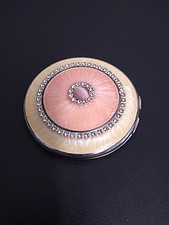 Vintage Silver-plate Enamel