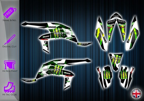 Kawasaki kfx450 stickers - kawasaki,