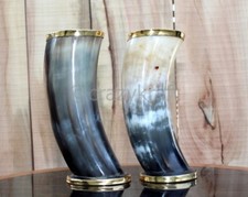 Set of 2 Ale beer viking