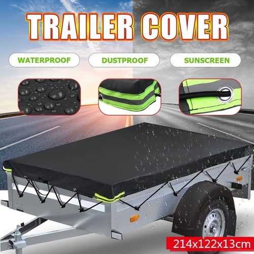 Black trailer cover 7x4 - cover,