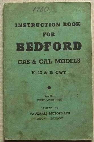 Bedford cas cal models - cas, &