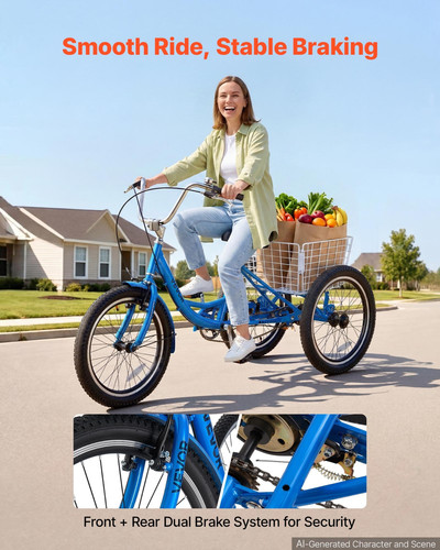 Adult tricycle 3 wheel - tricycle,