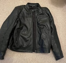 Frank Thomas Leather Motorcycle Jacket, barely worn, great condition  