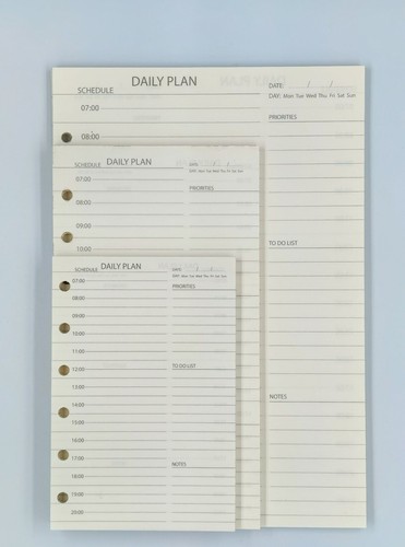 A7 100gsm undated - a5,,