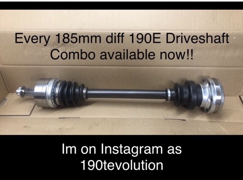 Mercedes driveshaft 190e - driveshaft,