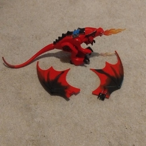 Lego animal dragon red - dragon,