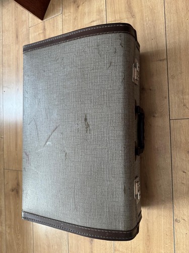 Vintage retro suitcase - vintage,