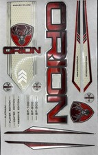 ORION Cricket bat sticker 3d