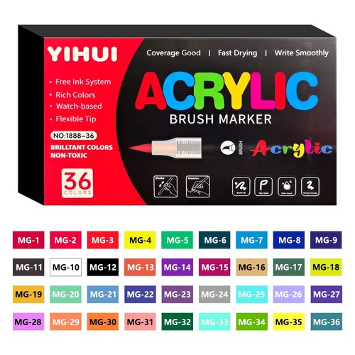 Colours acrylic paint - 12-60,