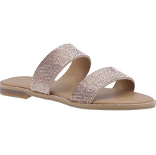 Dune London Loyale Sandals Womens Rose Gold Size UK 4 EUR 37 *REFCRS42B