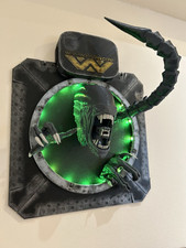 Alien Xenomorph Vent Wall Hanger LED Remote Control 16 Colour