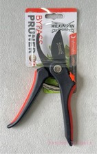 Wilkinson Sword Bypass Pruner Secateurs 20mm Cut Steel Blades Pruners Pruning