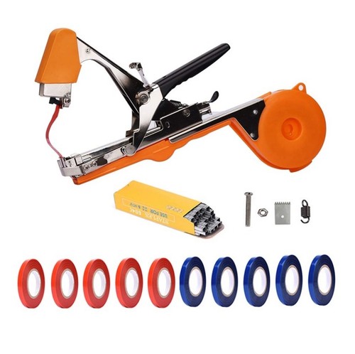 Plant tying tool with tapes - plant,