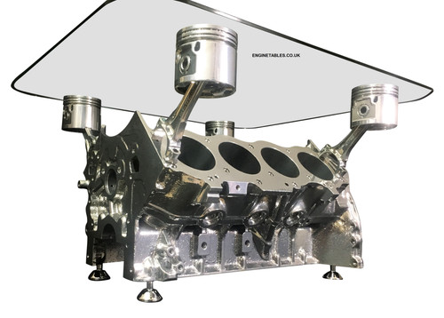 Chrome engine block - v8,