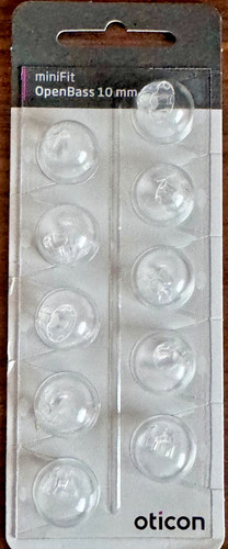Oticom minifit openbass 10mm - openbass,