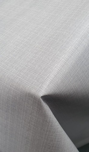 Plain light grey - linen, look