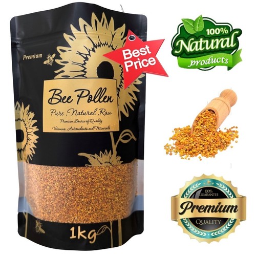 Bee pollen granules 1kg raw - granules,