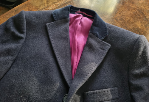 Leonard jay wool cashmere navy - leonard,