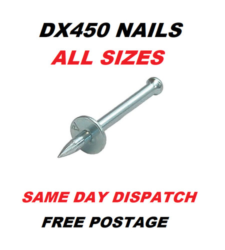 Nails hilti dx450 shot - nails,
