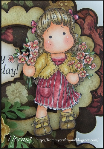Magnolia stamps tilda with - magnolia,