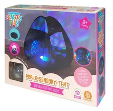 Pop-Up Sensory Tent with Light Calming Sensory Space Portable Foldable