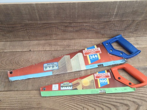 Two vintage sandvik carpentry - vintage,