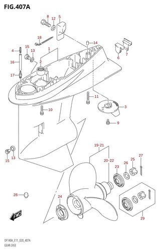 Suzuki genuine propeller - suzuki,