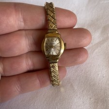 Vintage Ladies Gold Plated