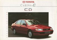 CAR BROCHURE: TOYOTA CARINA E CD SPECIAL EDITION - 1994