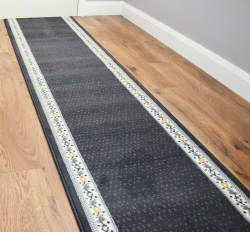 Hallway stair runner grey - hallway,