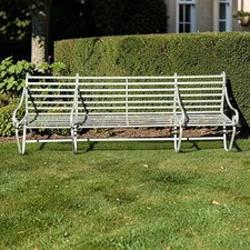 Antique wrought iron park