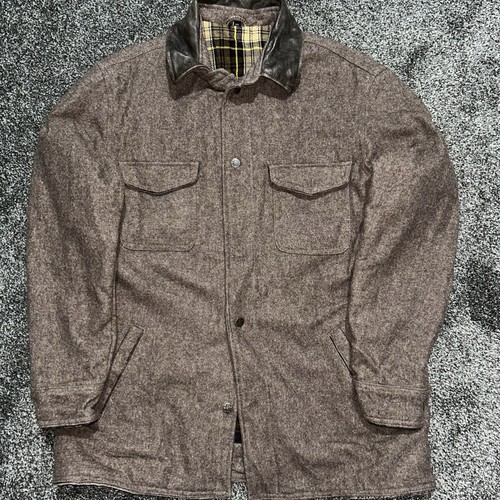 Men brown wool - brown,