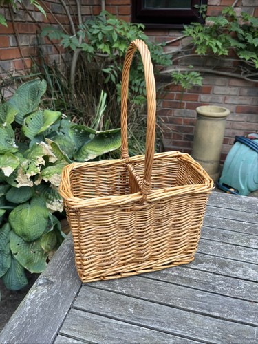 Vintage wicker basket - vintage,