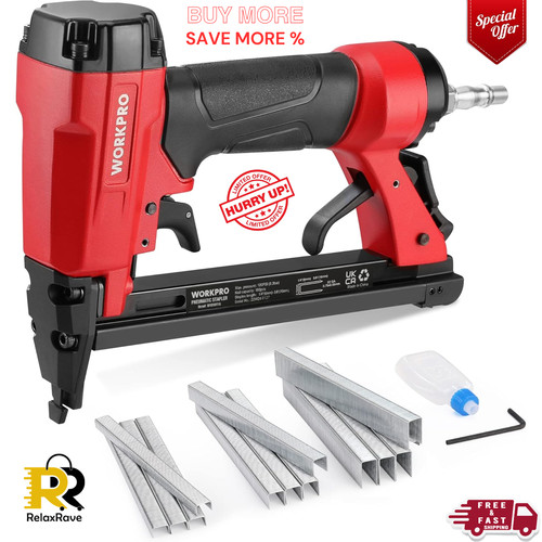 Air staple gun with 1884pcs - staple,