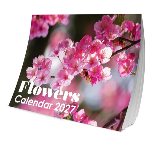 2027 flowers blooms calendar - blooms,