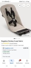 Bugaboo Donkey5 Seat Fabric Taupe